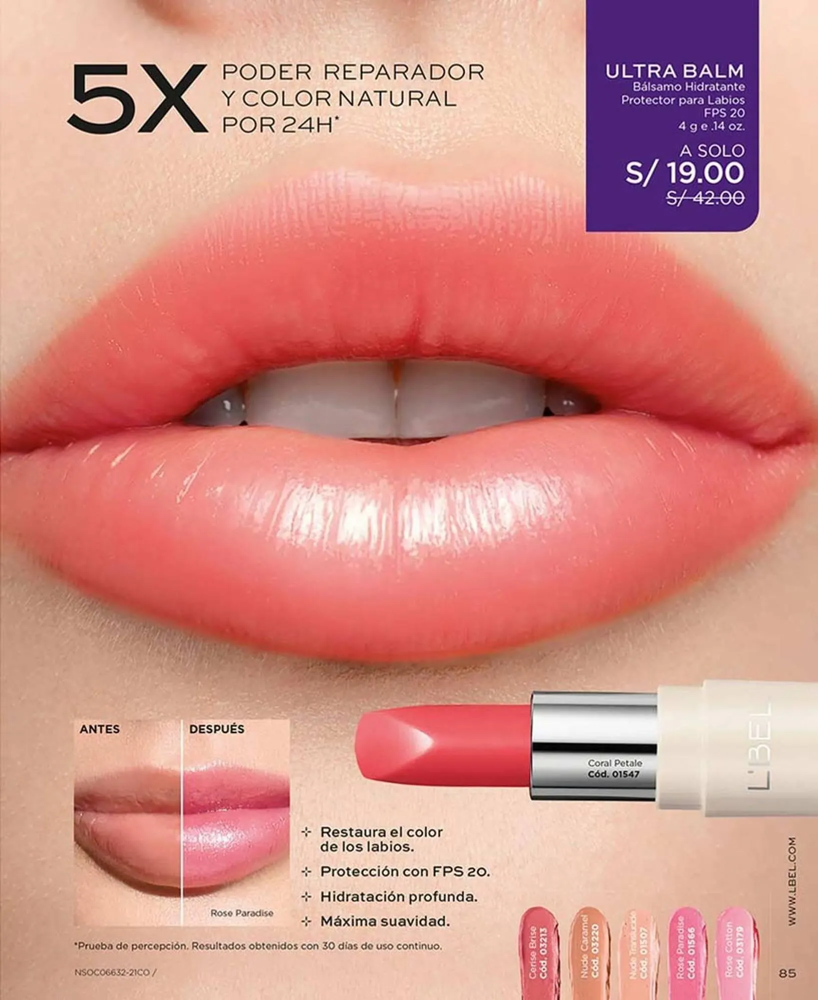 Catalogo de Catálogo L'Bel 8 de enero al 1 de marzo 2025 - Pag 85