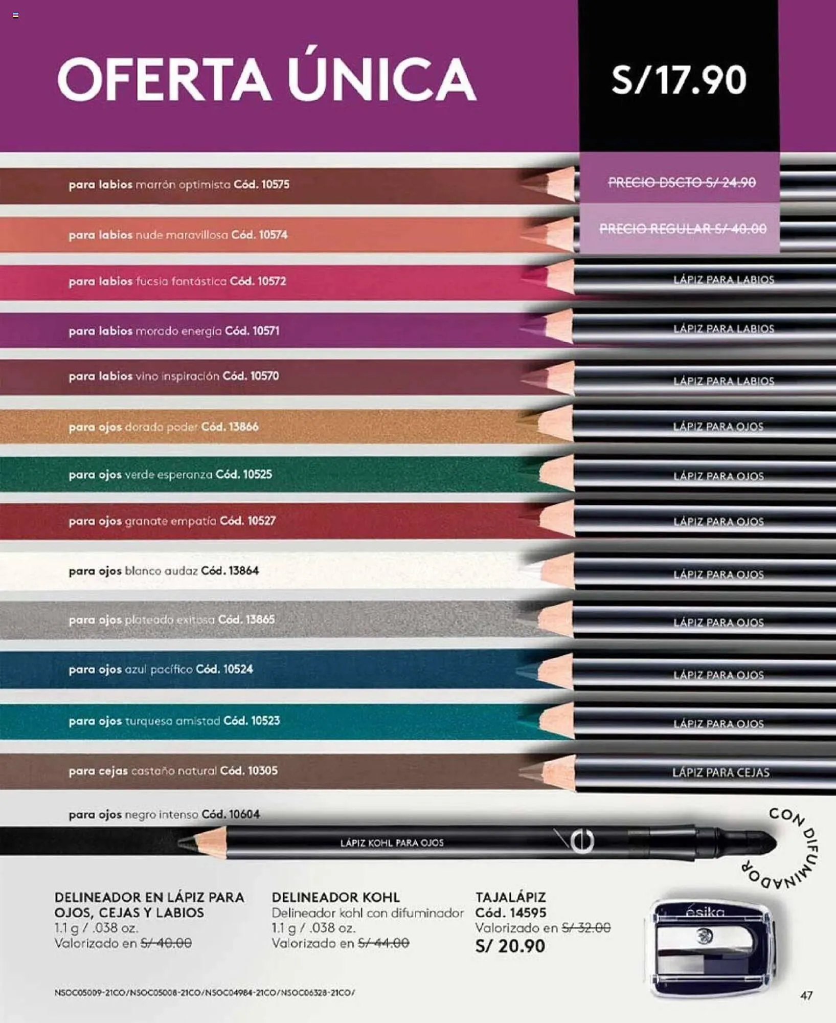 Catalogo de Catálogo Ésika 7 de abril al 23 de abril 2024 - Pag 47