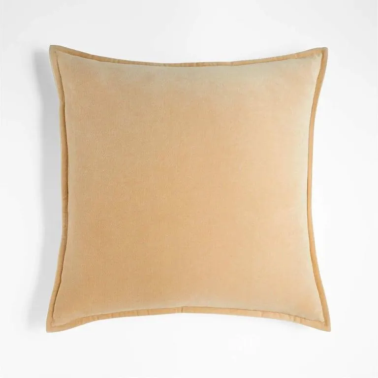 Funda de Cojín Peach de Terciopelo 51x51cm