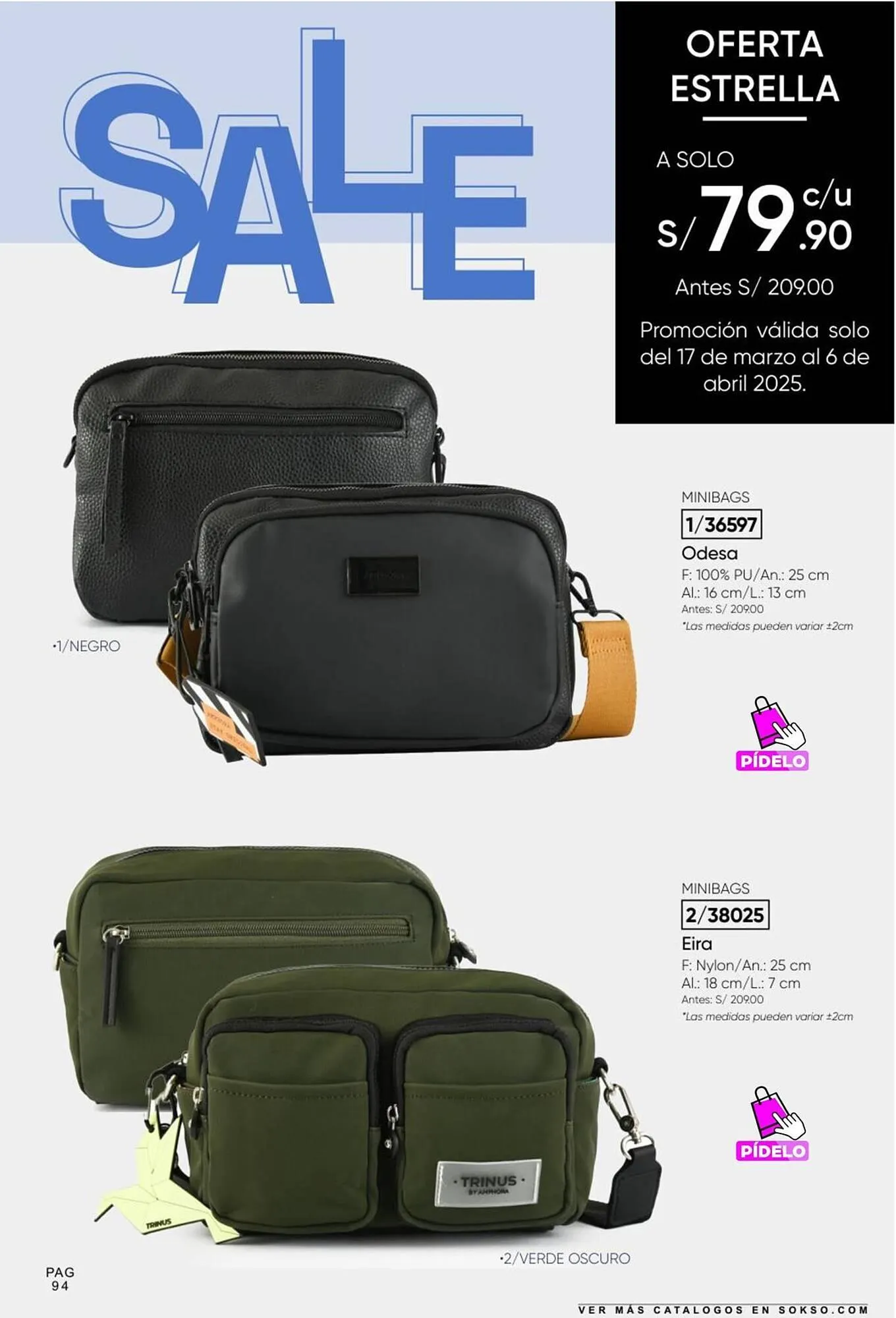 Catalogo de Catálogo Sokso 14 de marzo al 14 de marzo 2025 - Pag 94