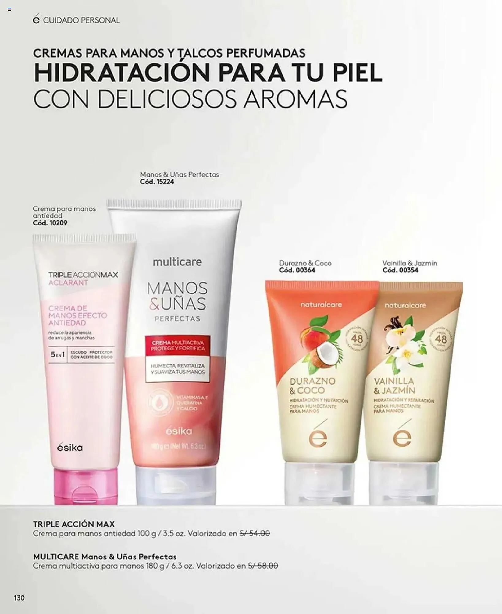 Catalogo de Catálogo Ésika 22 de abril al 31 de mayo 2025 - Pag 130