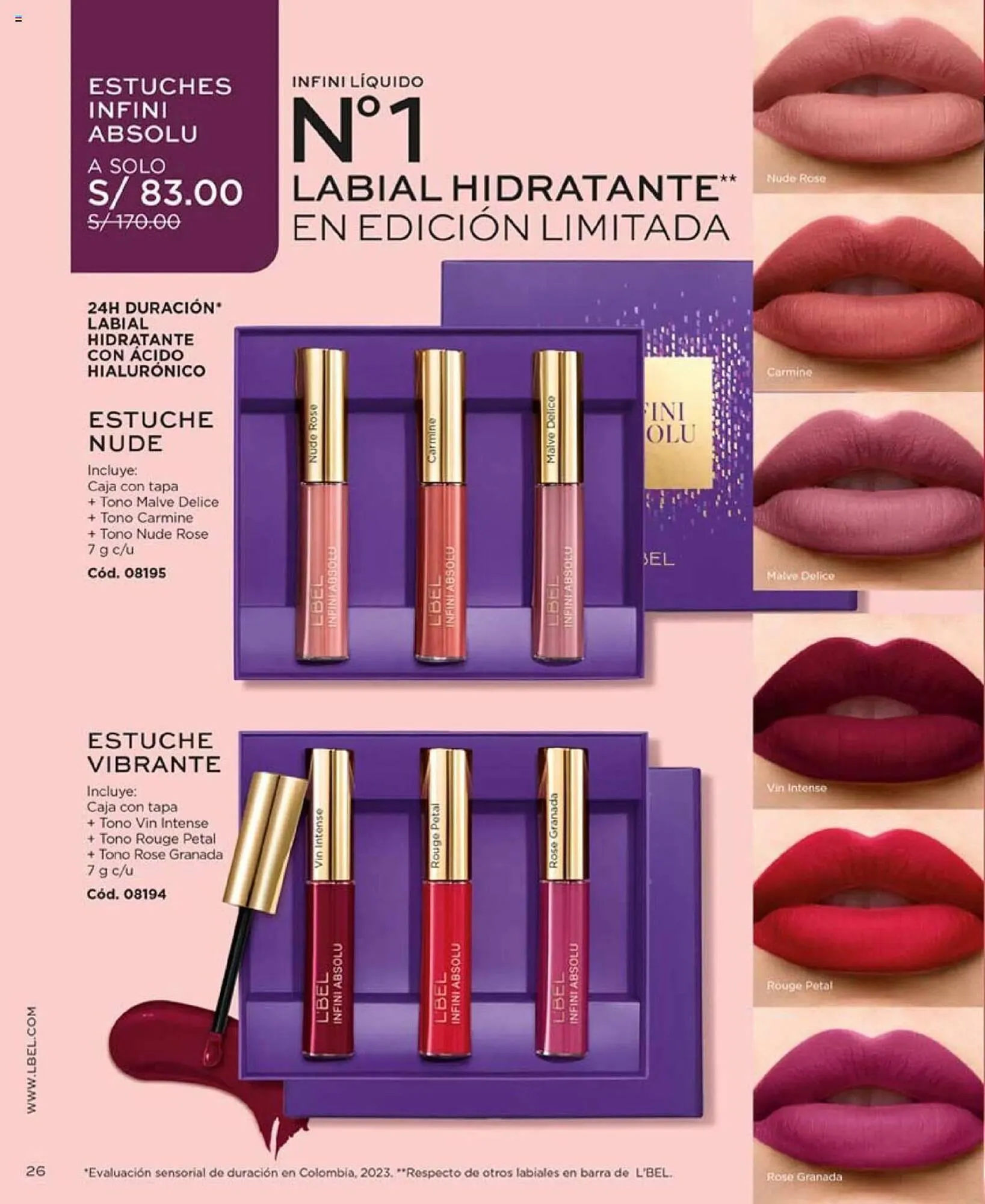 Catalogo de Catálogo L'Bel 18 de febrero al 10 de marzo 2024 - Pag 26