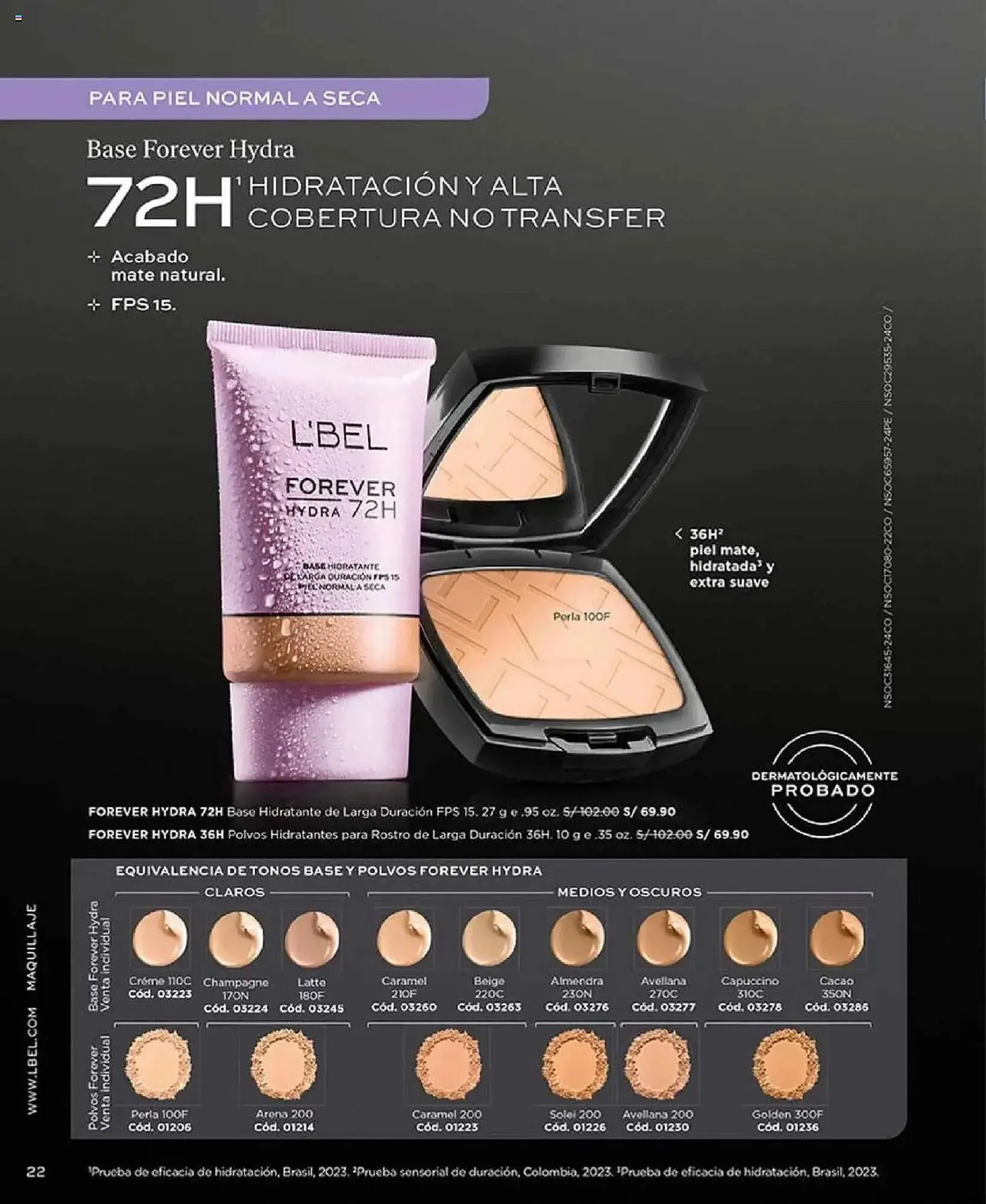 Catalogo de Catálogo L'Bel 22 de abril al 31 de mayo 2025 - Pag 22