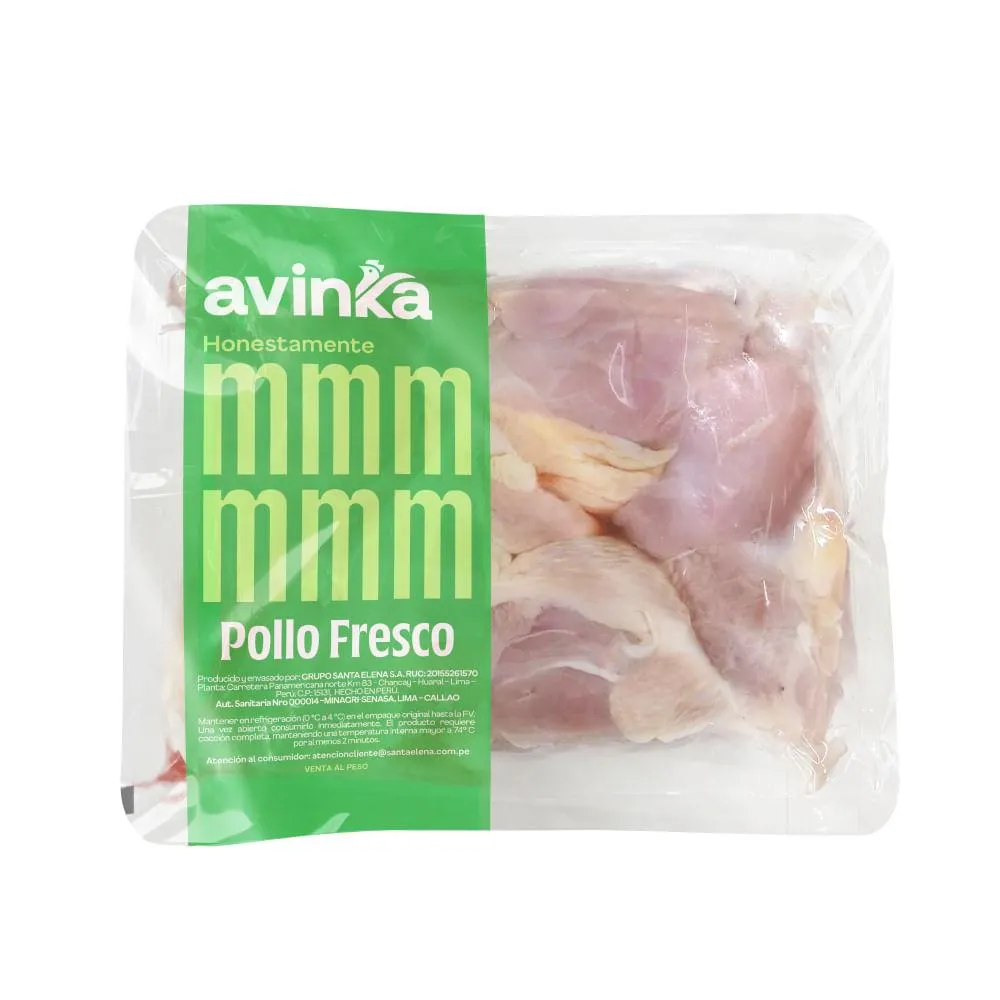 Filete pierna con piel Avinka Paquete 1 a 1.1 kg