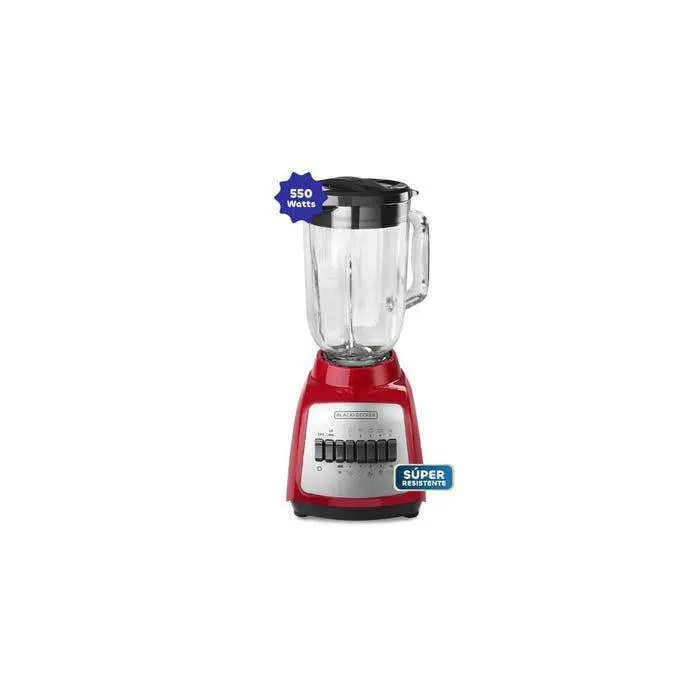 Licuadora BLACK+DECKER 1.25L BLBD210GR Rojo