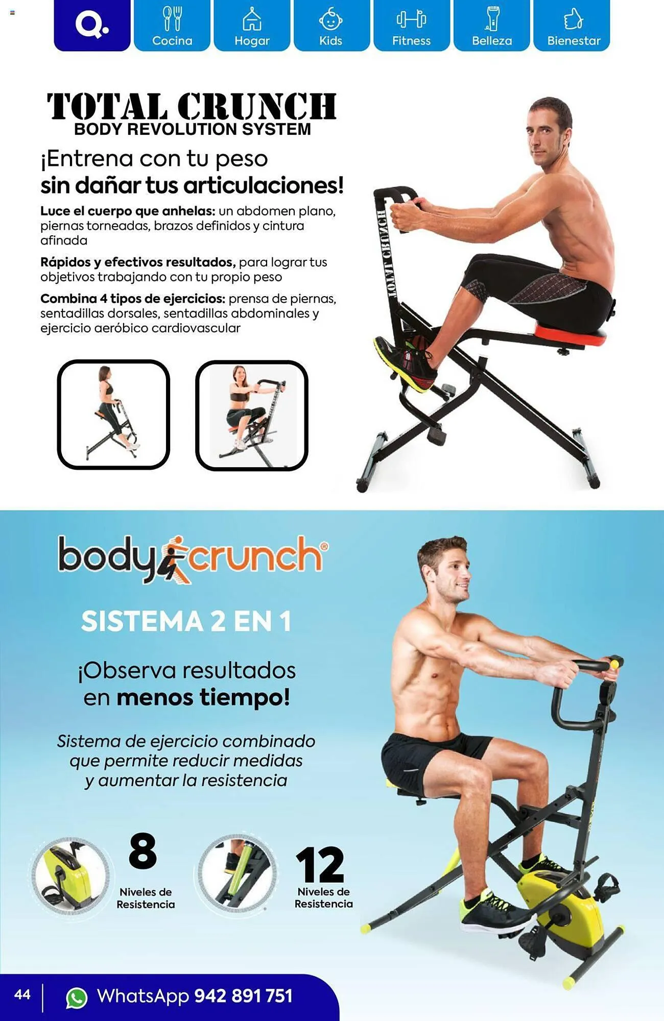 Catalogo de Catálogo Quality Products 2 de octubre al 31 de octubre 2023 - Pag 44