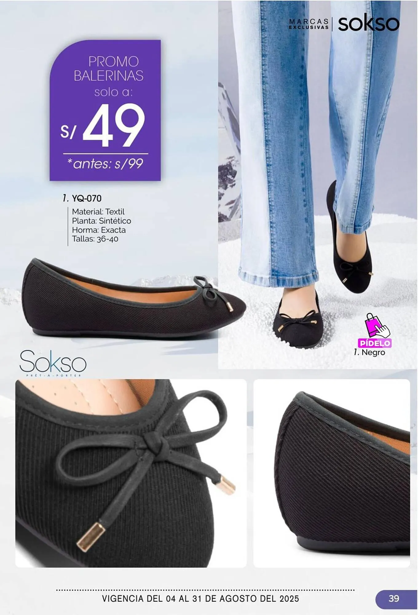 Catalogo de Catálogo Sokso 1 de agosto al 31 de agosto 2025 - Pag 39