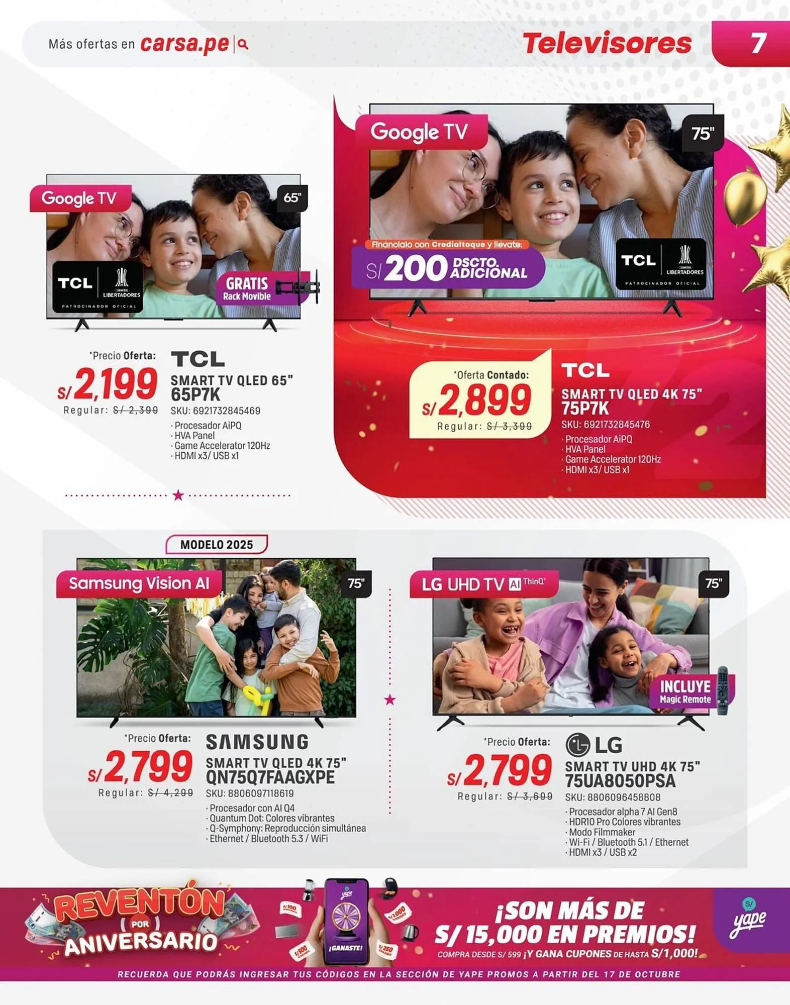 Catalogo de Catálogo Carsa 14 de octubre al 28 de octubre 2025 - Pag 7