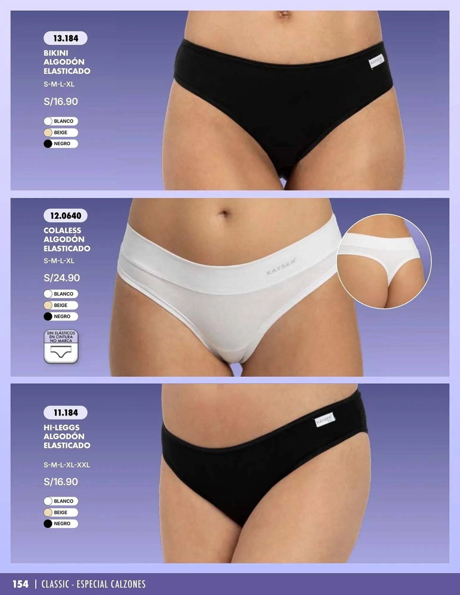 Catalogo de Catálogo Kayser 13 de mayo al 30 de junio 2025 - Pag 154
