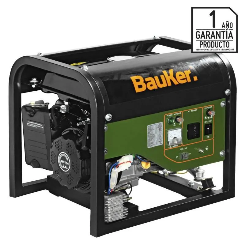 Generador a Gasolina 1200W Bauker