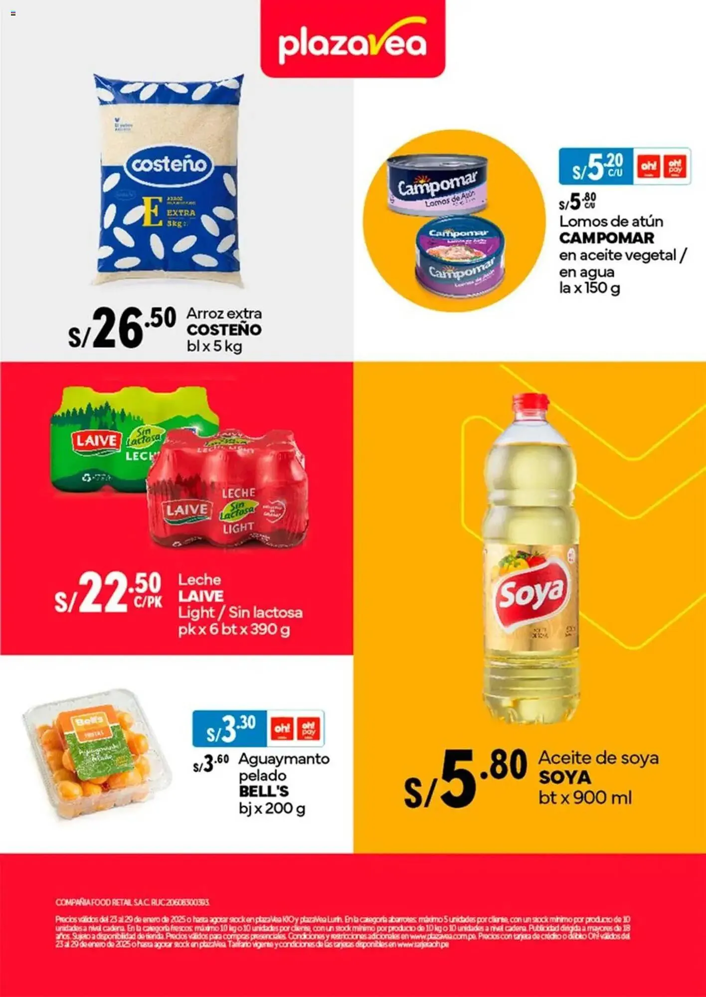 Catalogo de Catálogo Plaza Vea 23 de enero al 29 de enero 2025 - Pag 4