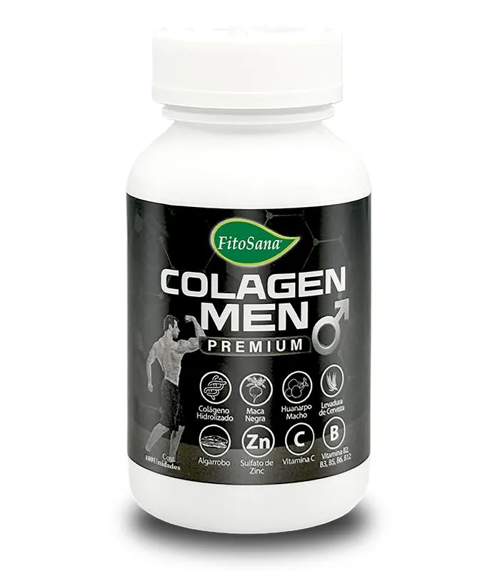 Frasco Colagen Men Premium - 100unid