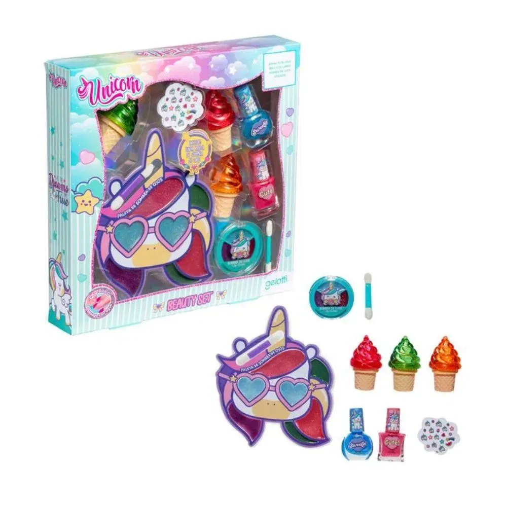 Estuche Beauty Set grande Unicorn