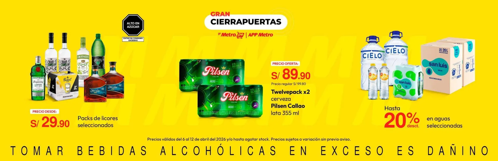 Catalogo de Catálogo Metro 6 de abril al 12 de abril 2026 - Pag 1