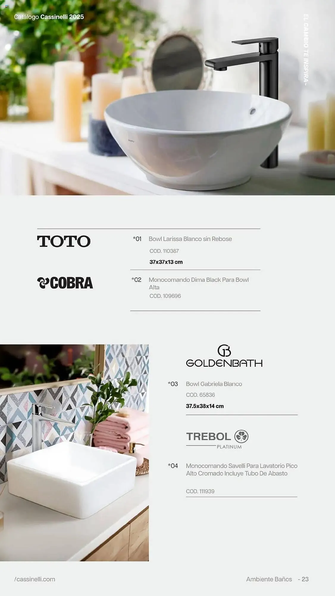 Catalogo de Catálogo Cassinelli 5 de agosto al 3 de enero 2026 - Pag 23