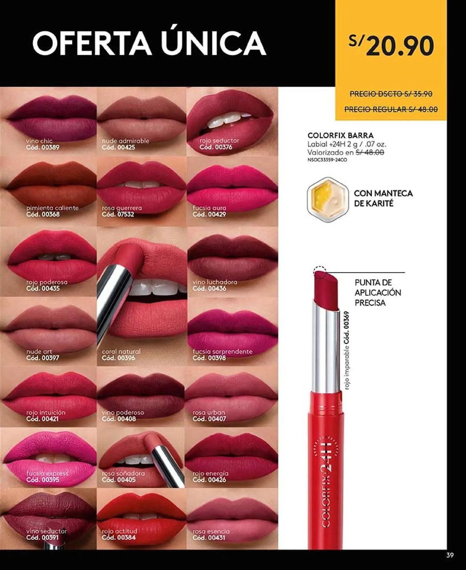 Catalogo de Catálogo Ésika 17 de setiembre al 30 de noviembre 2025 - Pag 39