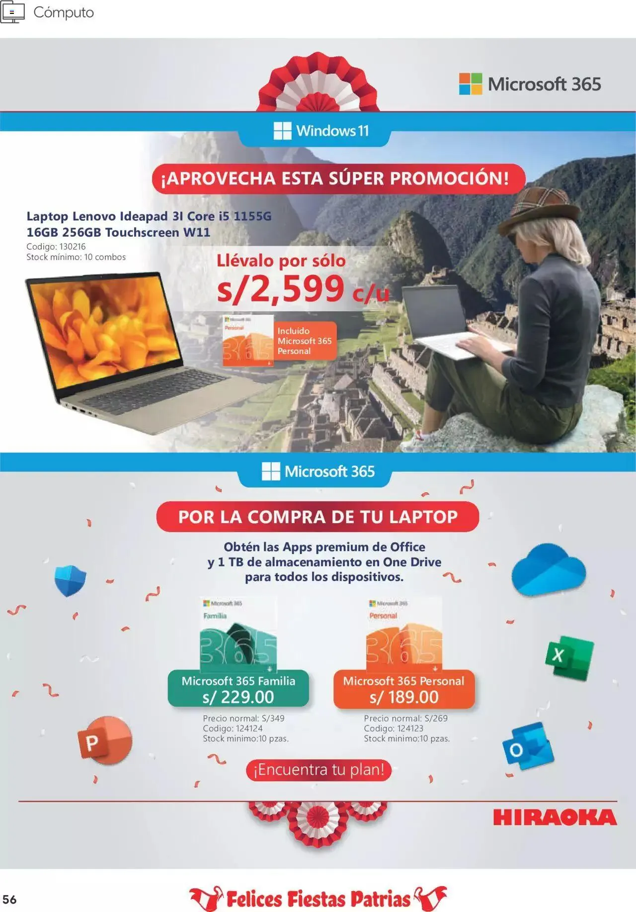 Catalogo de Catálogo Hiraoka 8 de julio al 31 de julio 2023 - Pag 56