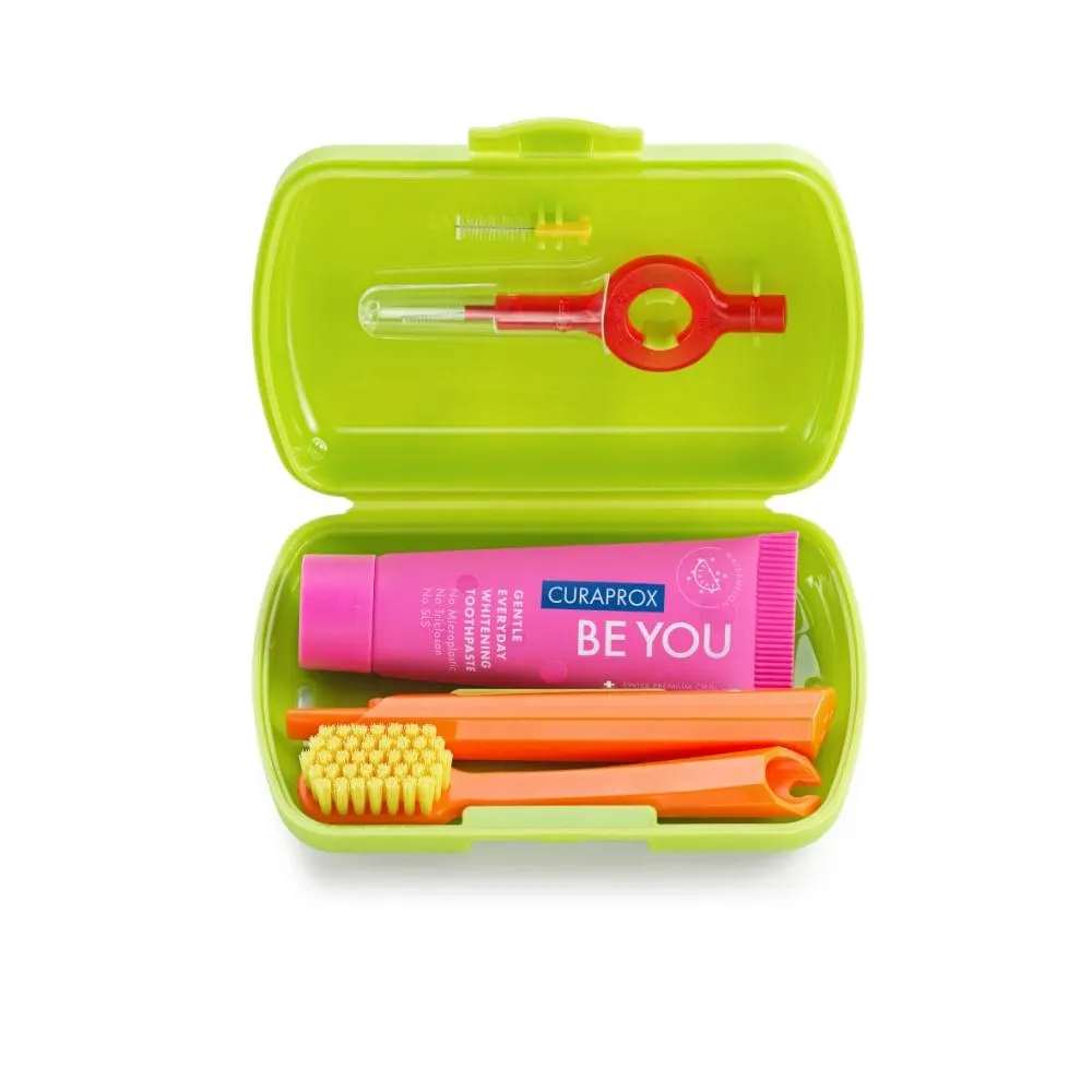 Curaprox Travel Set Color Verde