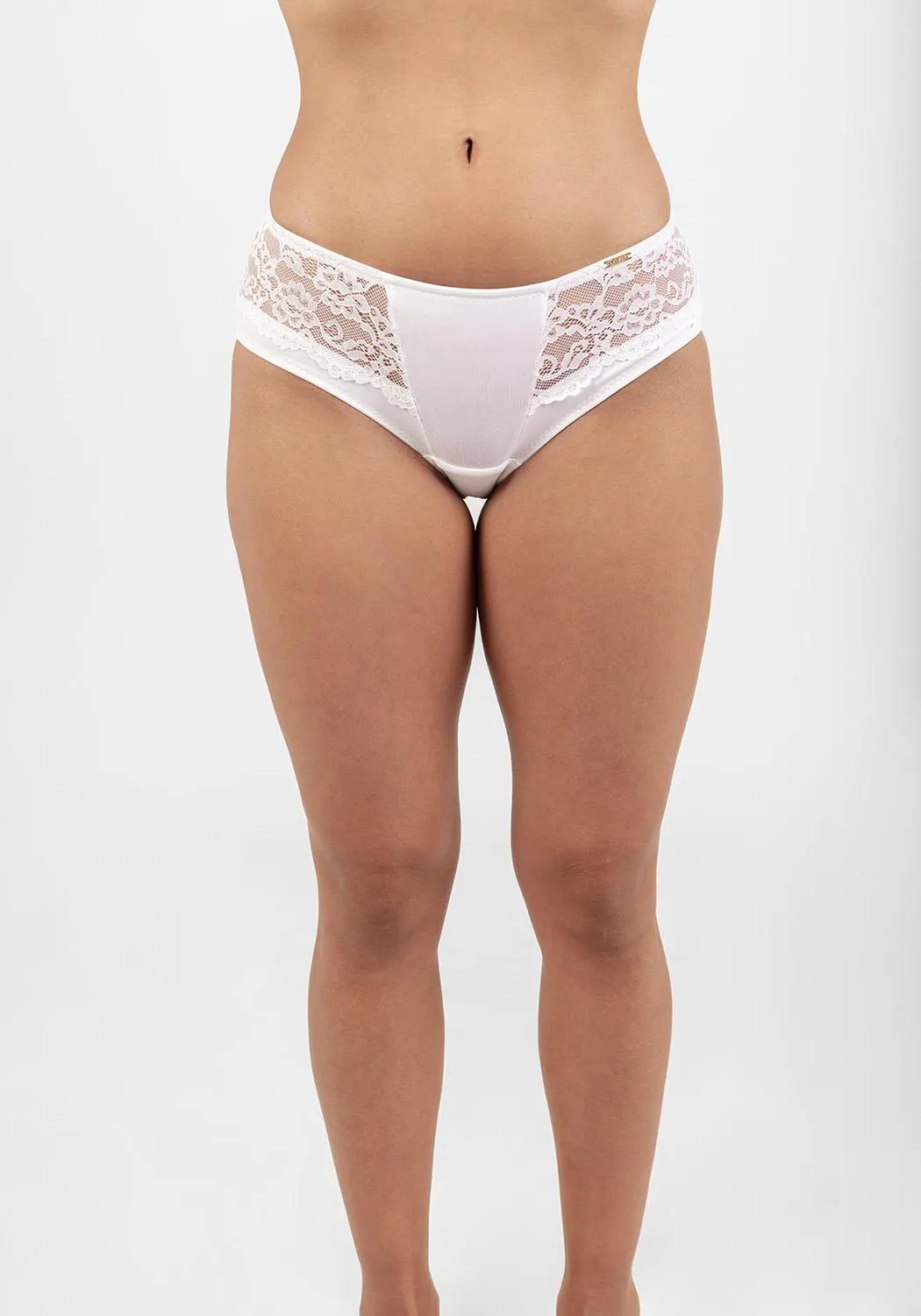 PANTALETA MUJER MICROFIBRA BLANCO - 14.9044