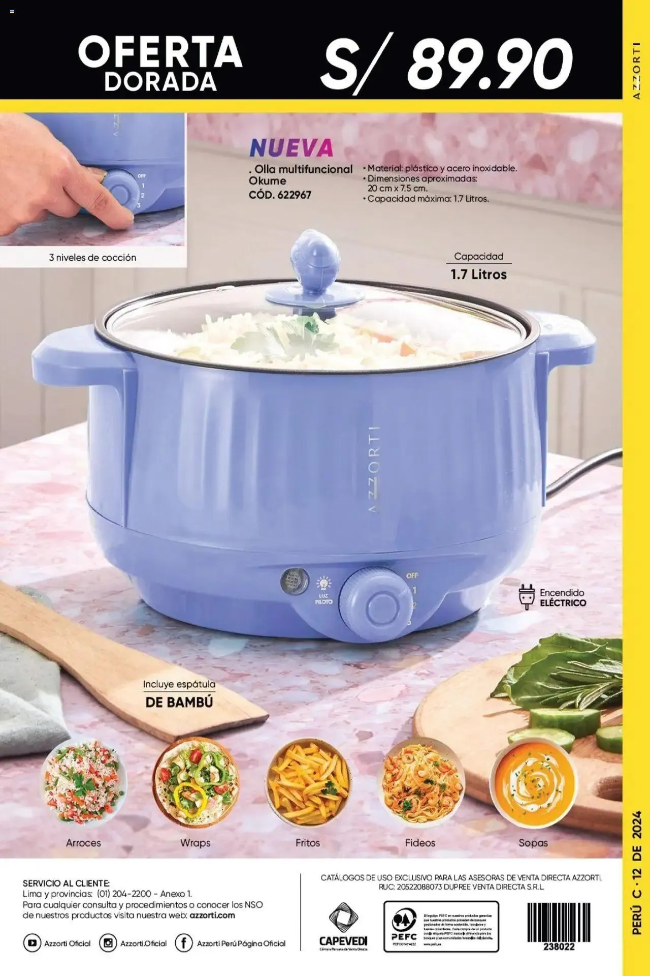 Catalogo de Azzorti -Campaña 12 8 de julio al 31 de diciembre 2024 - Pag 280