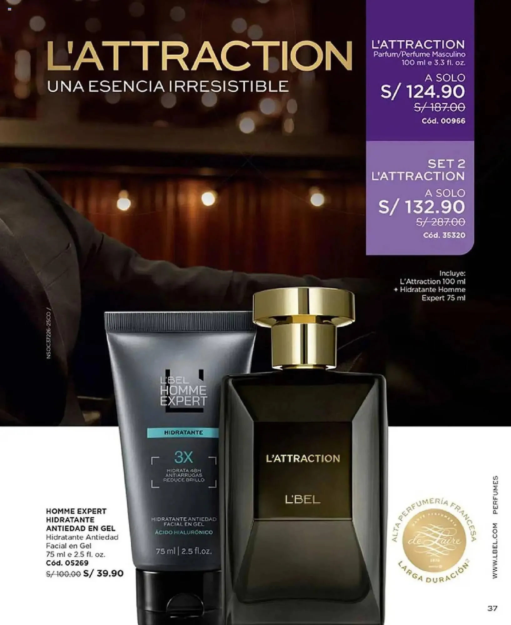 Catalogo de Catálogo L'Bel 25 de setiembre al 30 de noviembre 2025 - Pag 37