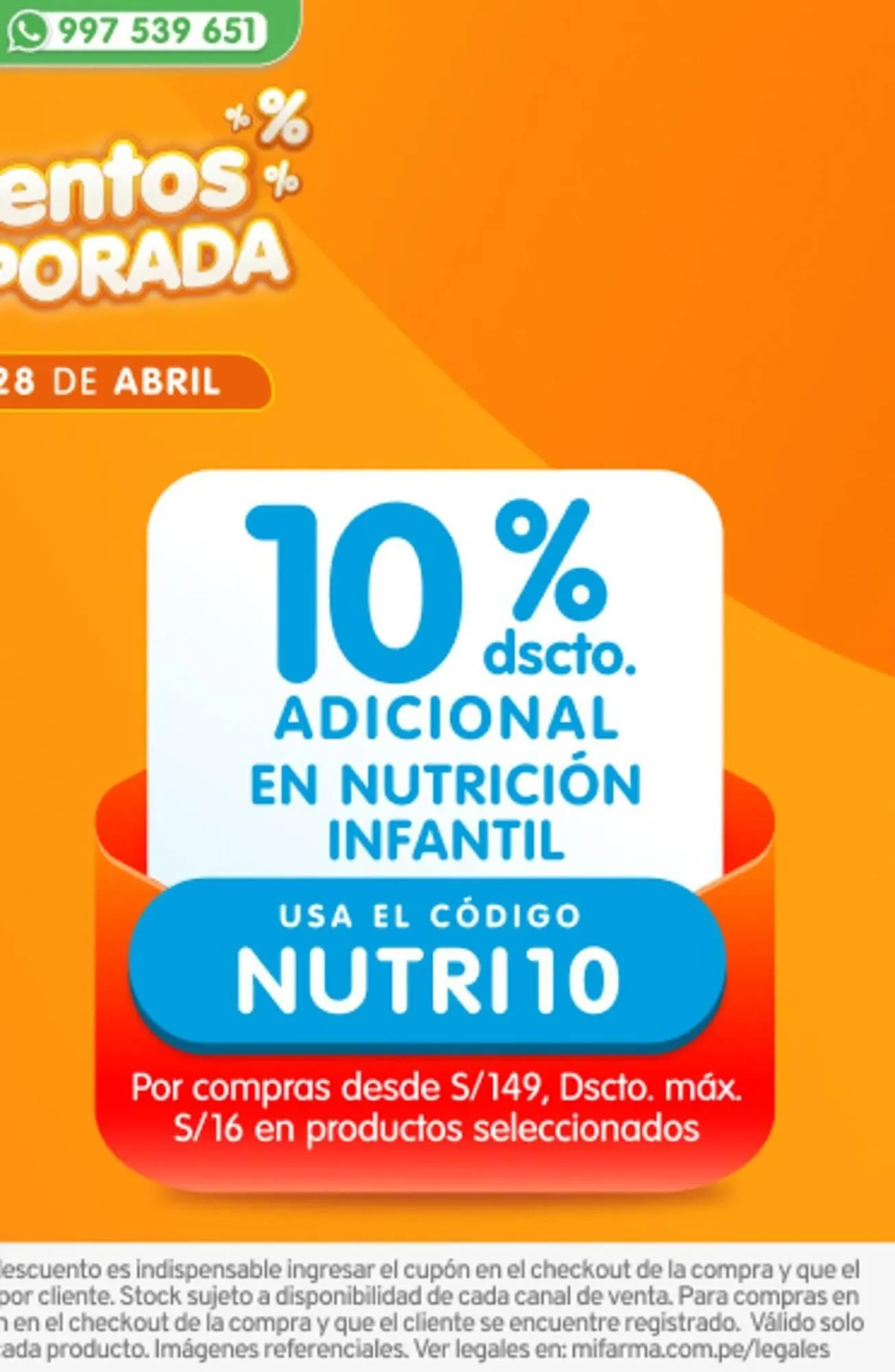 Catalogo de Catálogo Mifarma 23 de abril al 28 de abril 2025 - Pag 8