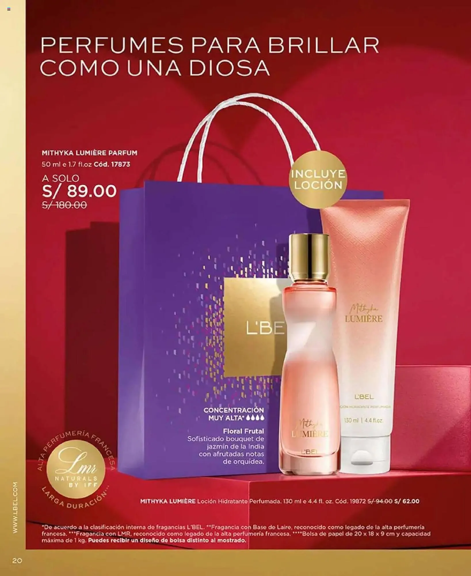 Catalogo de Catálogo L'Bel 3 de febrero al 19 de febrero 2025 - Pag 20