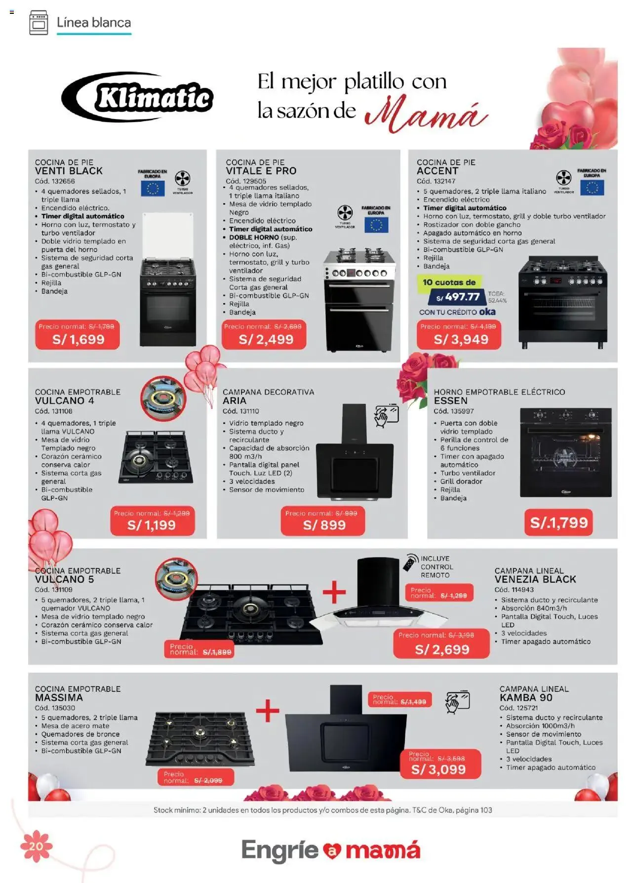 Catalogo de Hiraoka - Guia dia de la madre 26 de abril al 18 de mayo 2025 - Pag 20