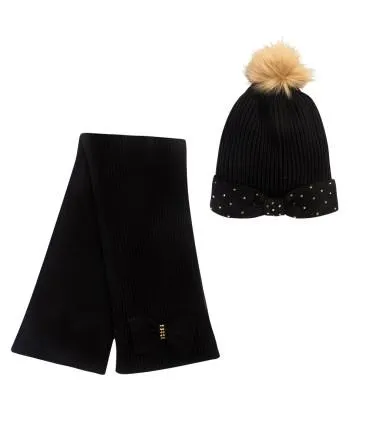 Set Gorro y Bufanda Pia | Colección Glamorous