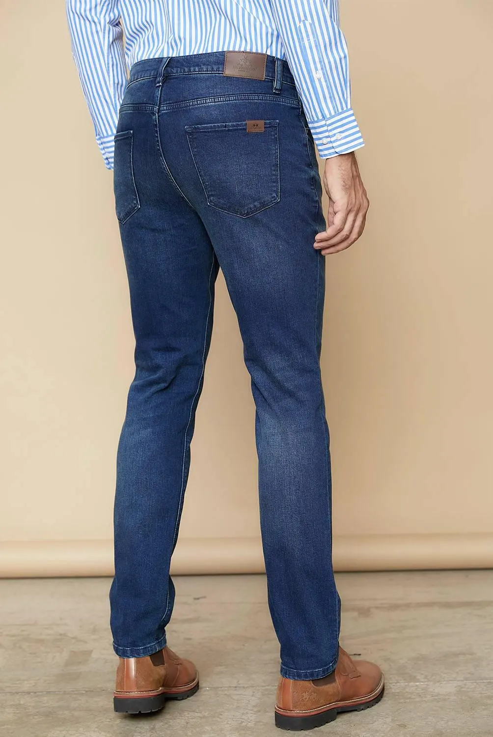 Jean Algodón Hombre La Martina