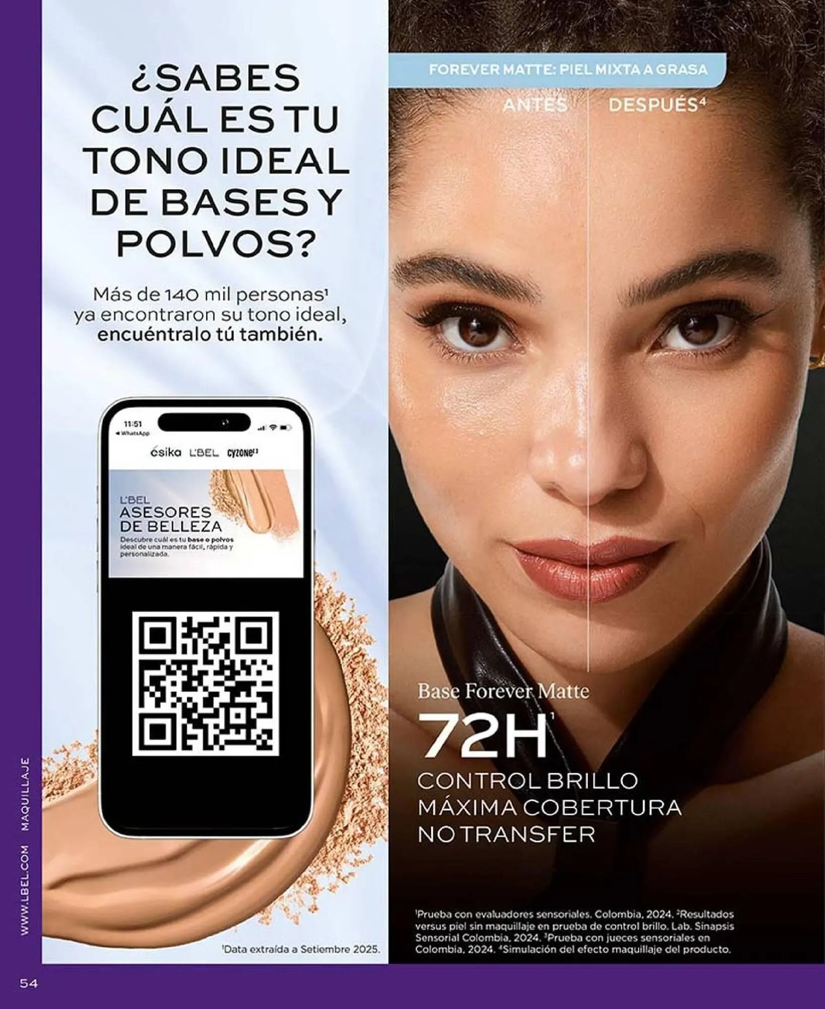 Catalogo de Catálogo L'Bel 12 de febrero al 28 de febrero 2026 - Pag 54