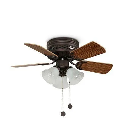 Ventilador de techo Orange Siena 30" 3 luces 5 palas