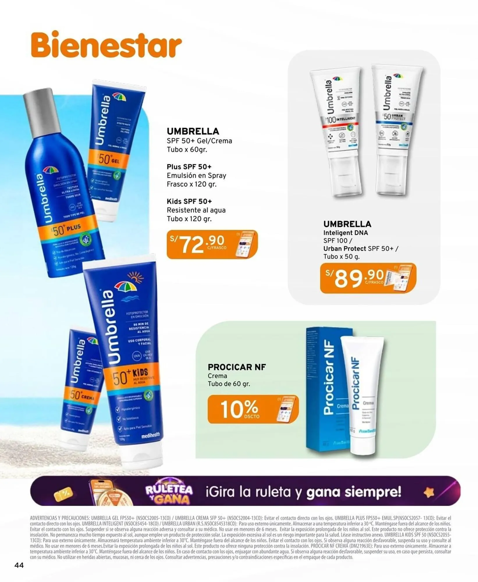 Catalogo de Catálogo Mifarma 3 de marzo al 31 de marzo 2025 - Pag 44