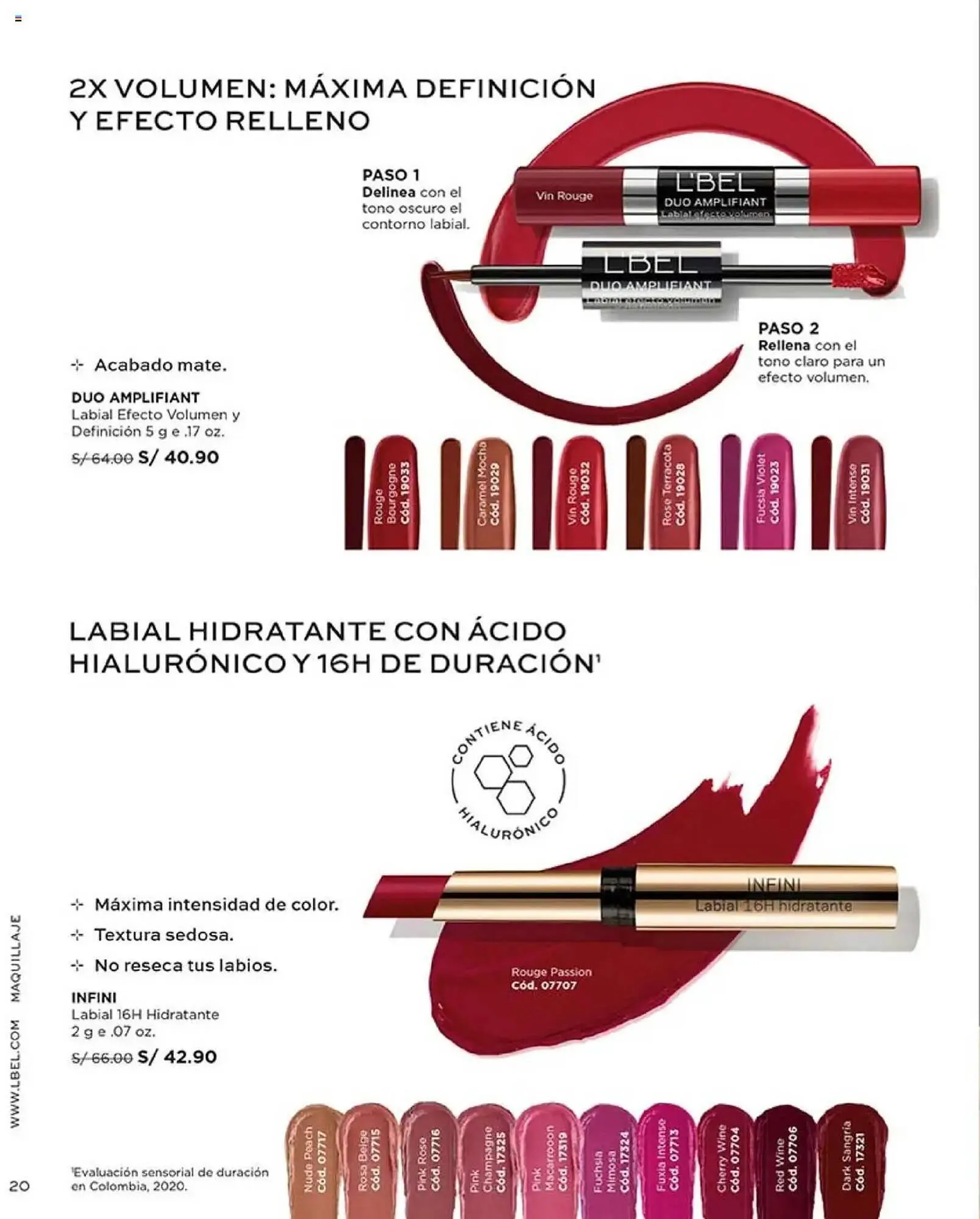 Catalogo de Catálogo L'Bel 3 de marzo al 31 de marzo 2025 - Pag 20