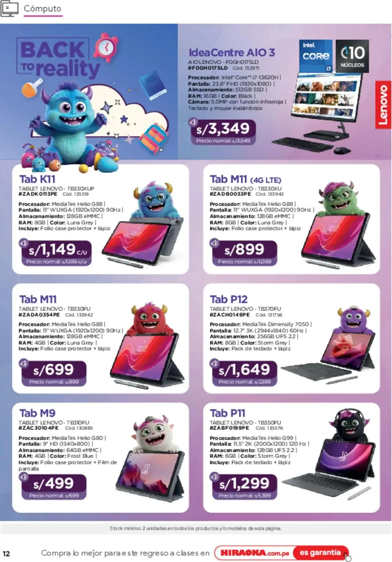 Catalogo de Hiraoka - De vuelta a clases 8 de marzo al 31 de marzo 2025 - Pag 12