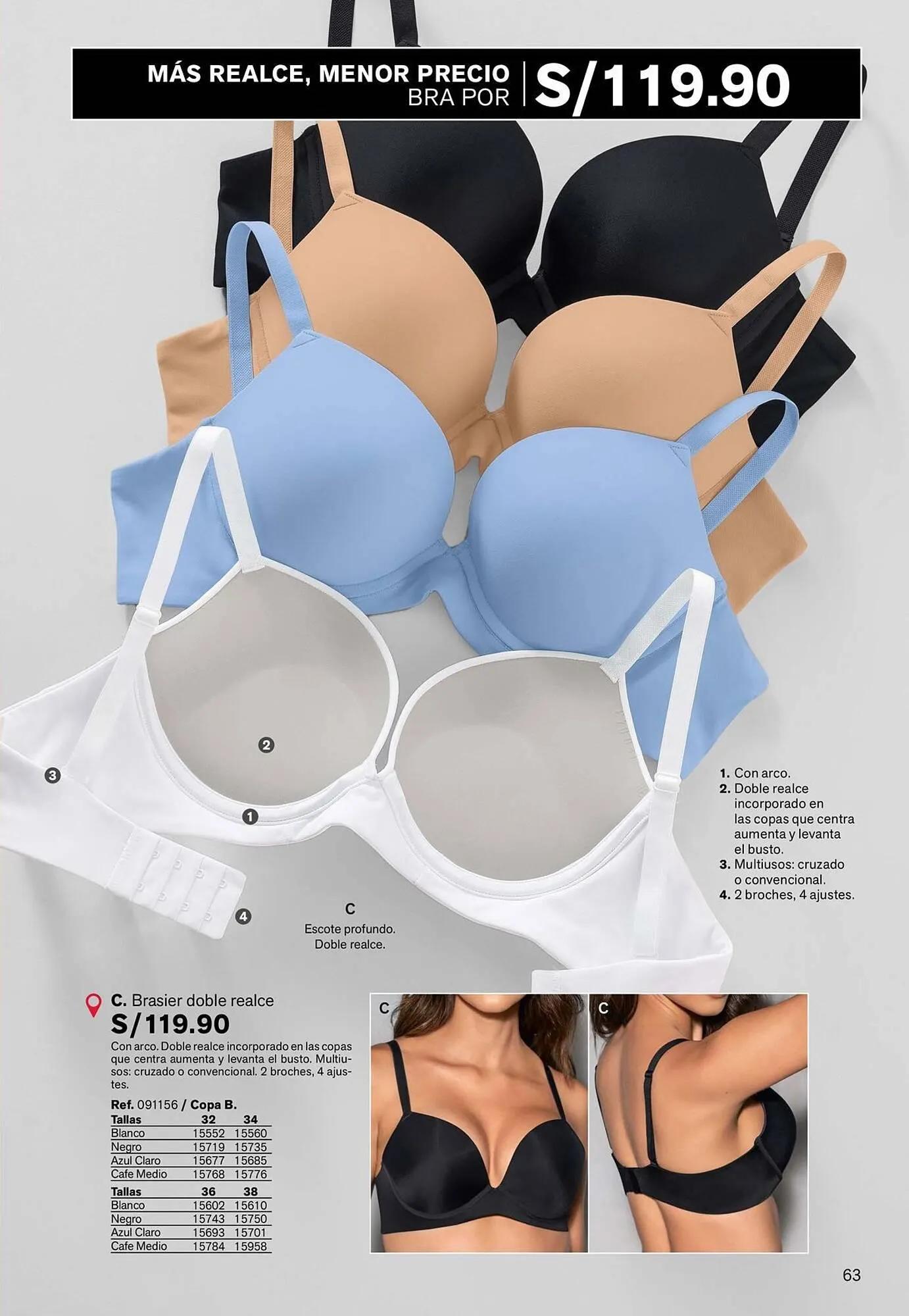 Catalogo de Catálogo Leonisa 14 de mayo al 31 de mayo 2025 - Pag 63