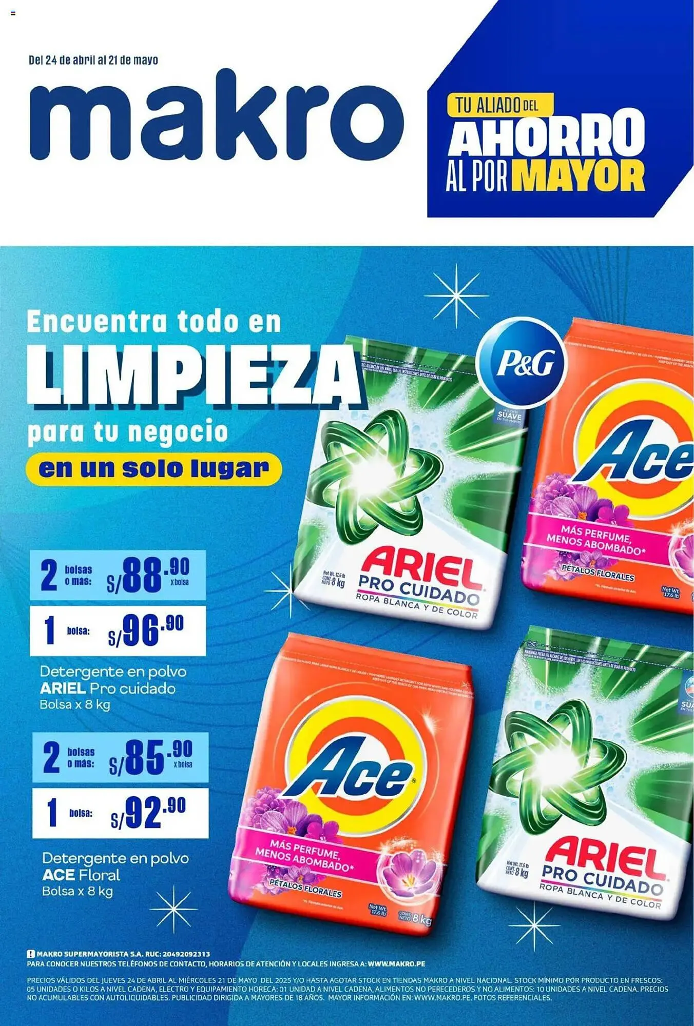 Catalogo de Catálogo Makro 24 de abril al 21 de mayo 2025 - Pag 1