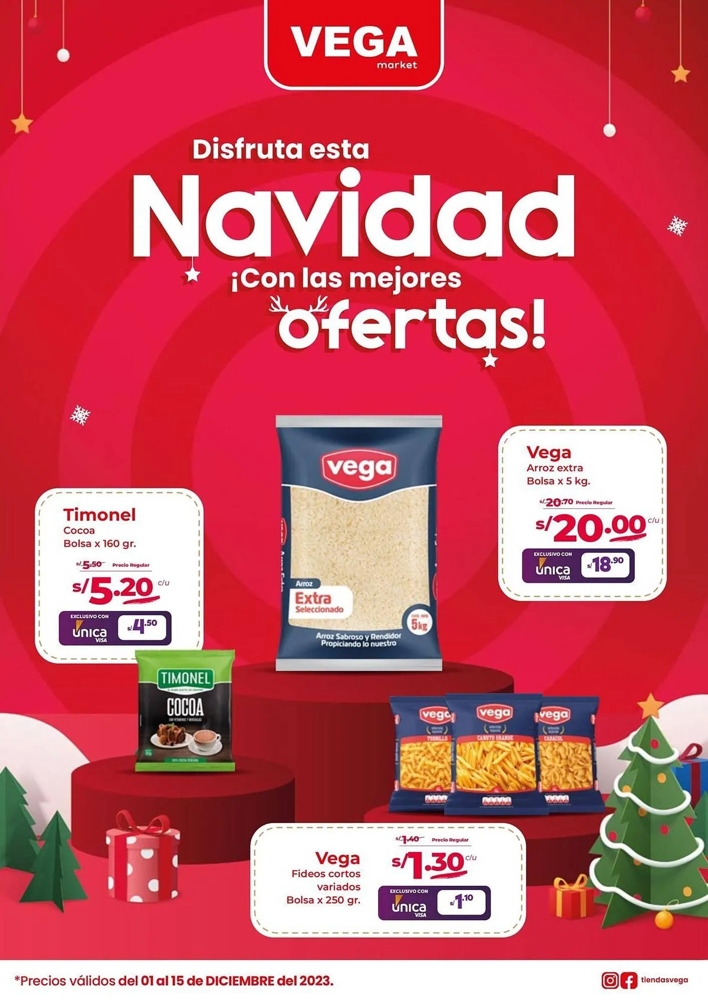 Catalogo de Catálogo Vega 5 de diciembre al 15 de diciembre 2023 - Pag 1