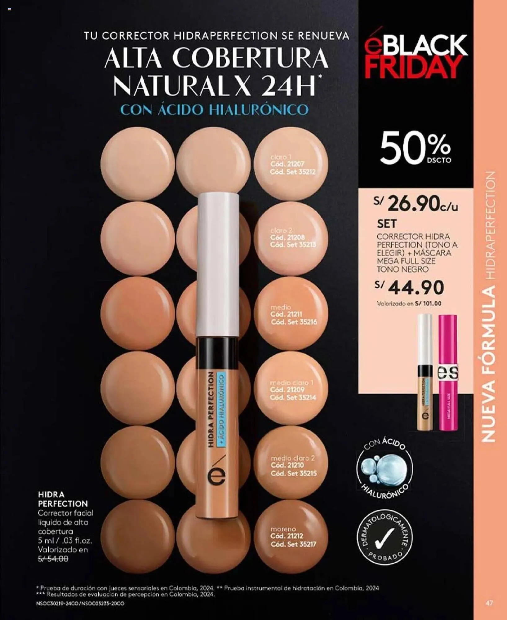 Catalogo de Catálogo Ésika 15 de octubre al 30 de noviembre 2024 - Pag 47