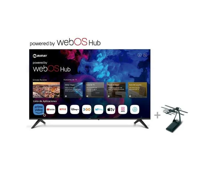 Televisor Miray LED 4K UHD Smart 58" MK58-K5000WBT + Antena AI-M1 Miray