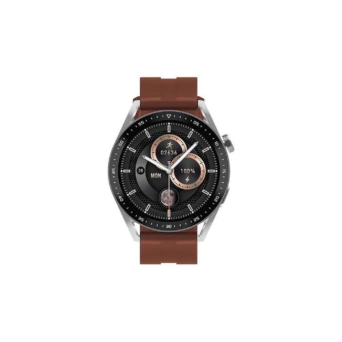 Smartwatch HW28 NFC Siri GPS Marrón