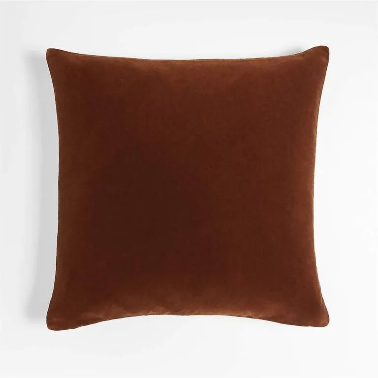 Funda de Cojín Mohair Almond Marrón 51x51cm