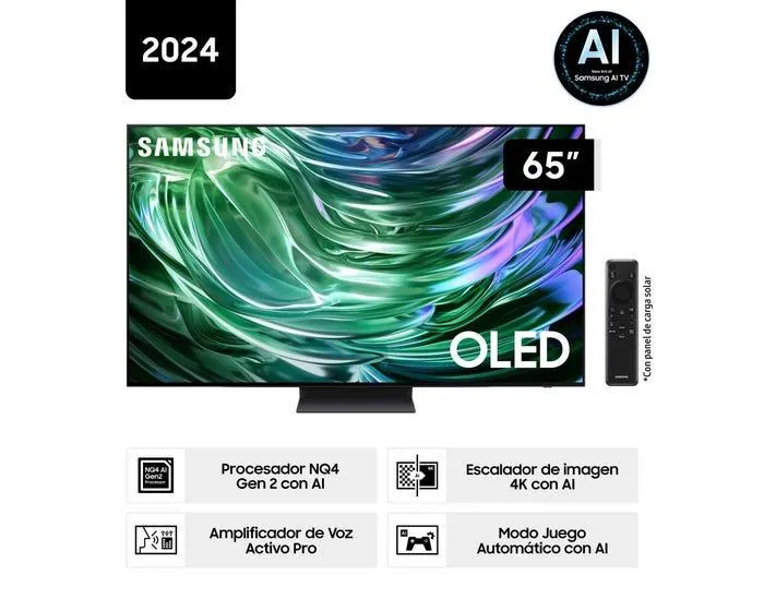 Televisor Samsung Smart TV 65" 4K OLED QN65S90DAEXPE