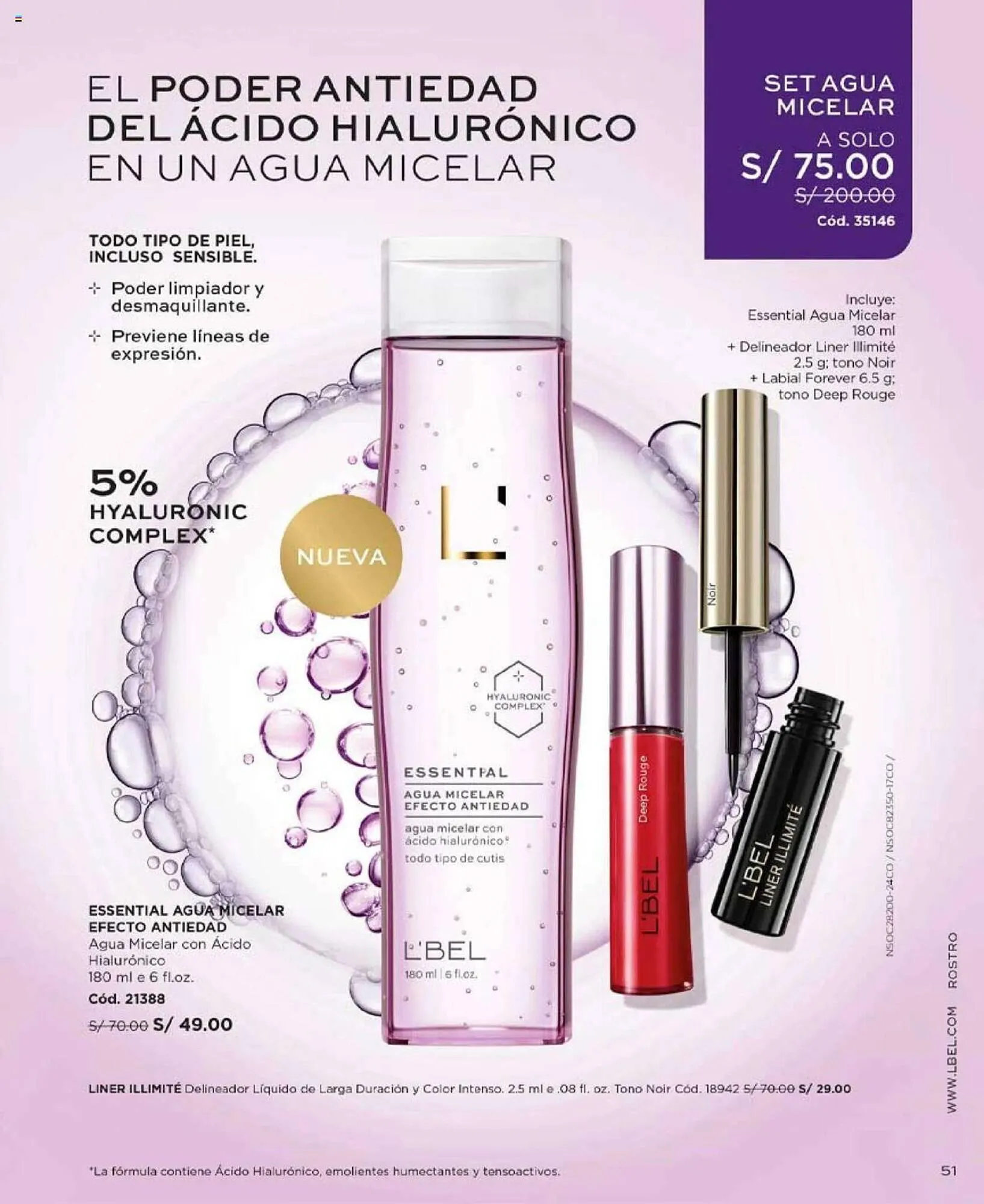 Catalogo de Catálogo L'Bel 28 de mayo al 17 de junio 2024 - Pag 51