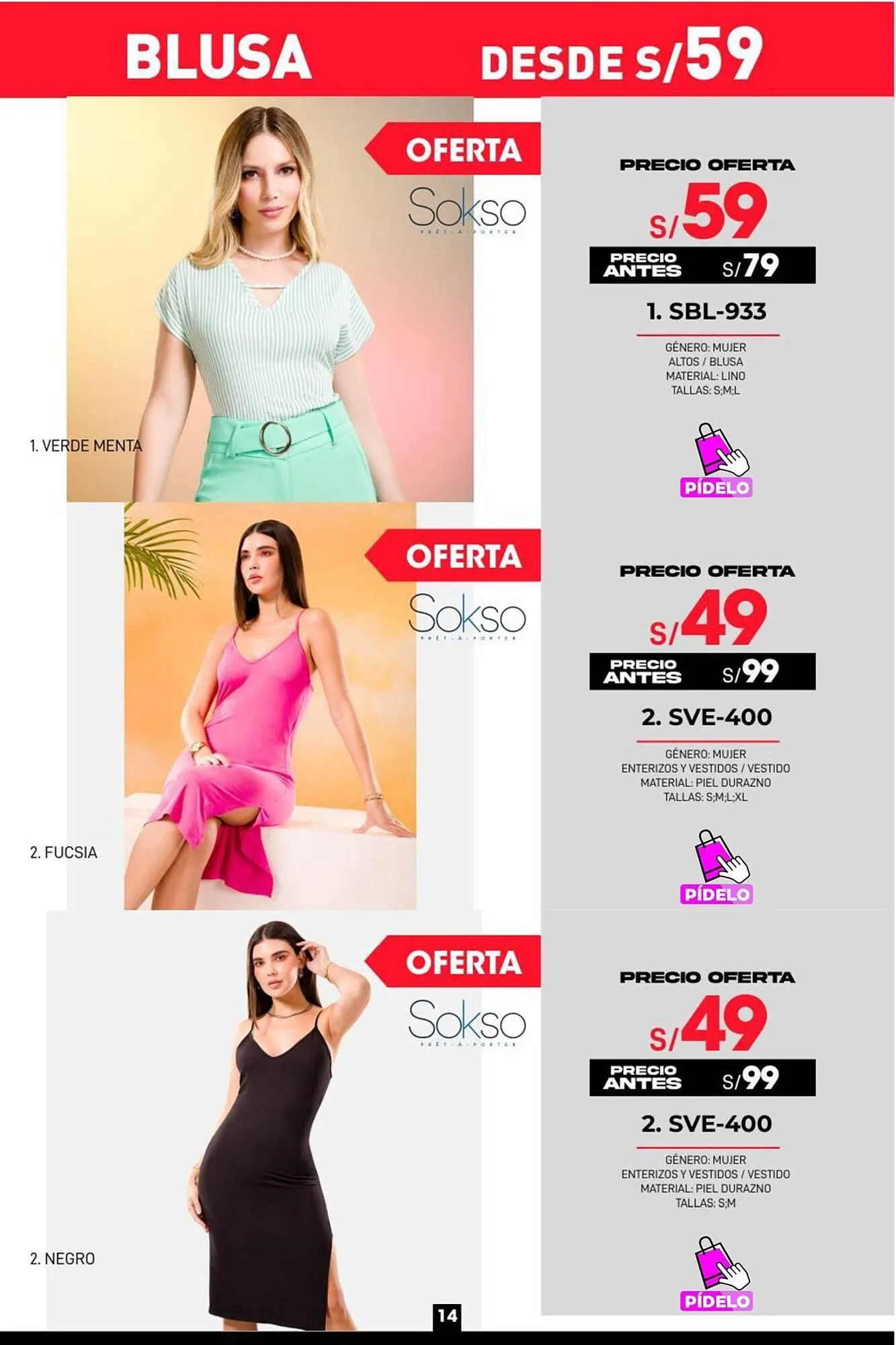 Catalogo de Catálogo Sokso 2 de octubre al 19 de octubre 2025 - Pag 14