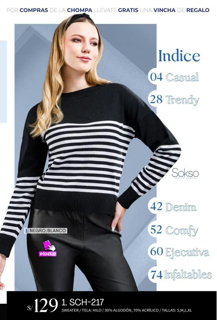 Catalogo de SOKSO TEXTIL & ACCESORIOS 24 de junio al 28 de julio 2024 - Pag 3