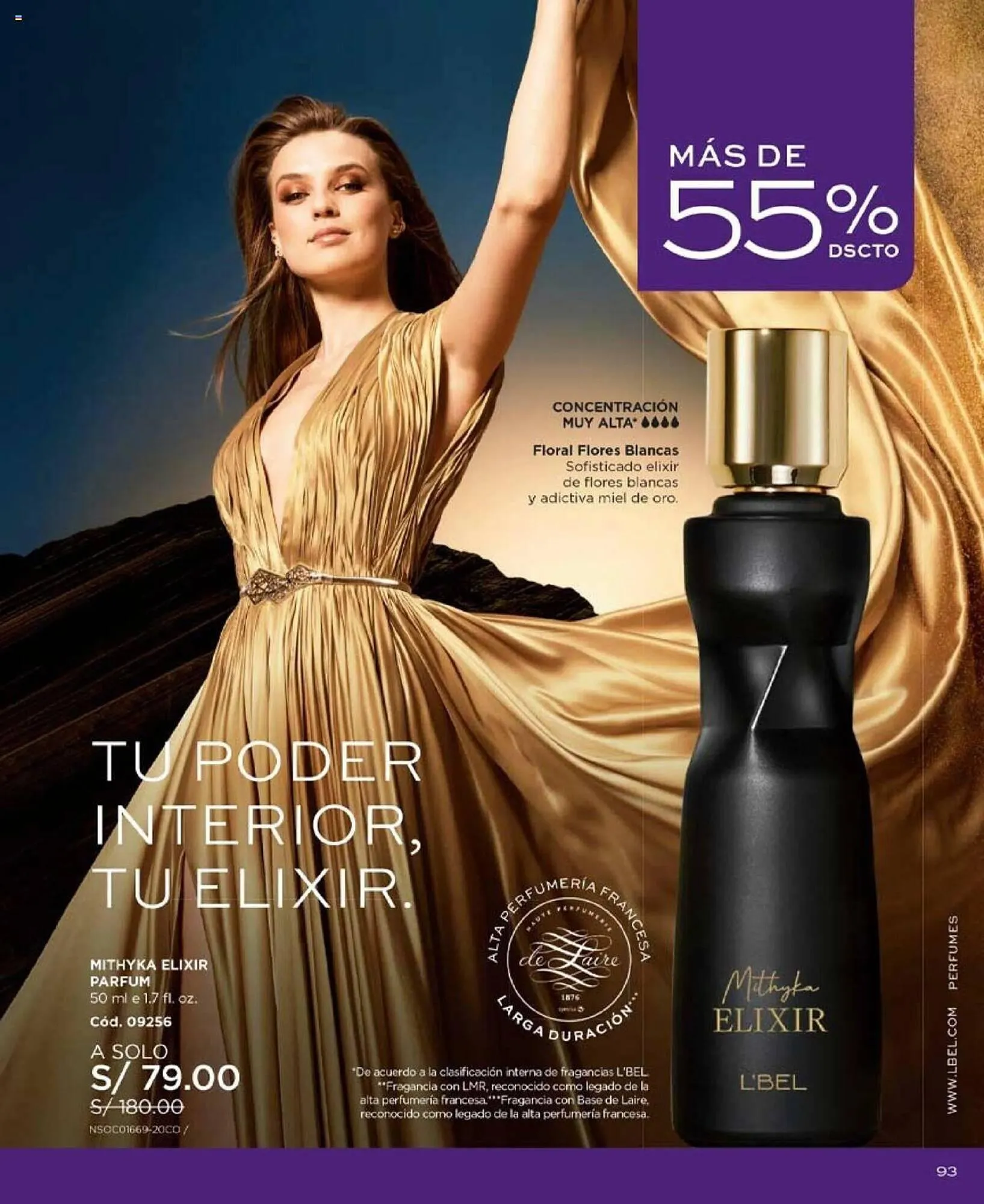 Catalogo de Catálogo L'Bel 20 de agosto al 5 de setiembre 2024 - Pag 93