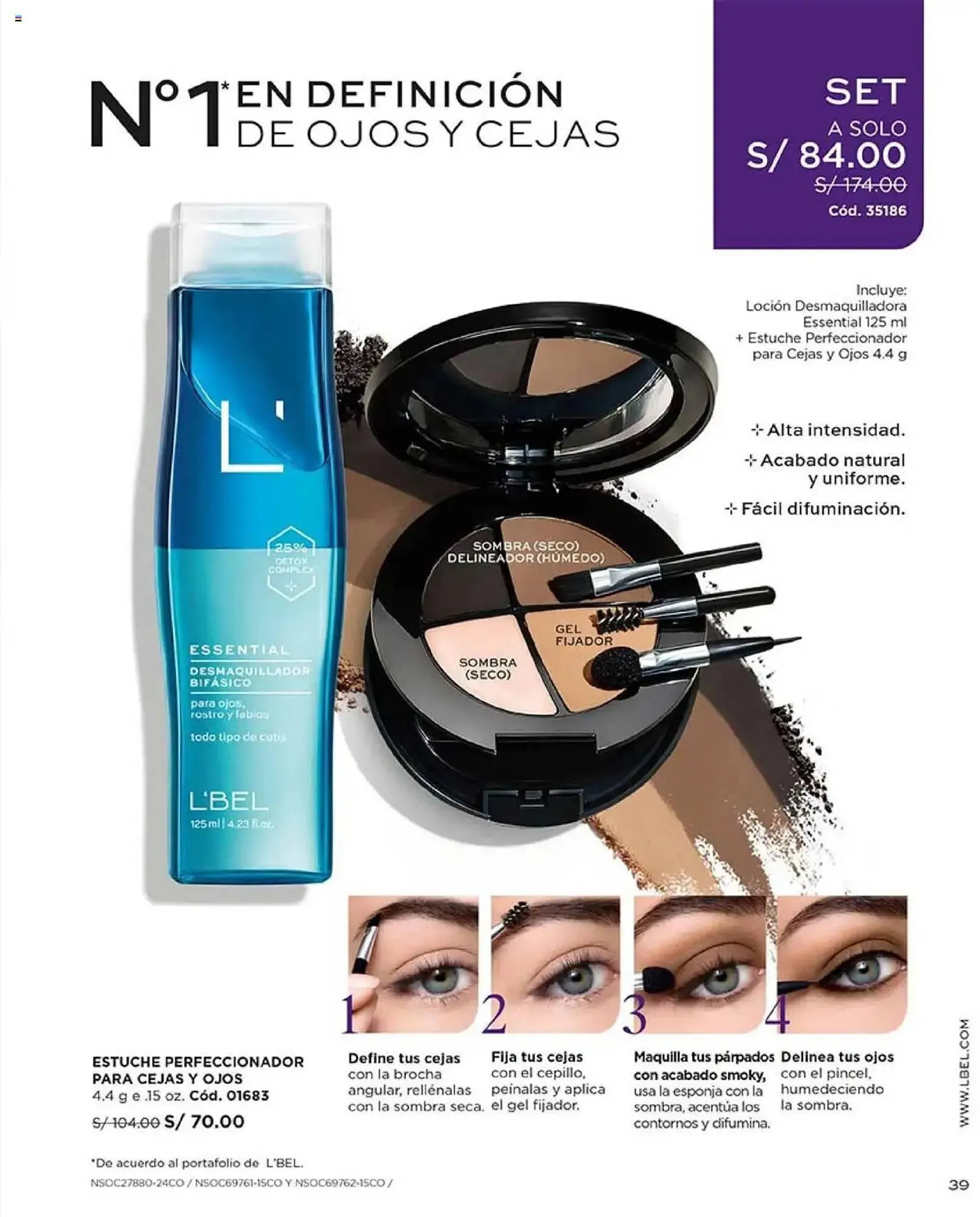 Catalogo de Catálogo L'Bel 18 de diciembre al 8 de enero 2025 - Pag 39