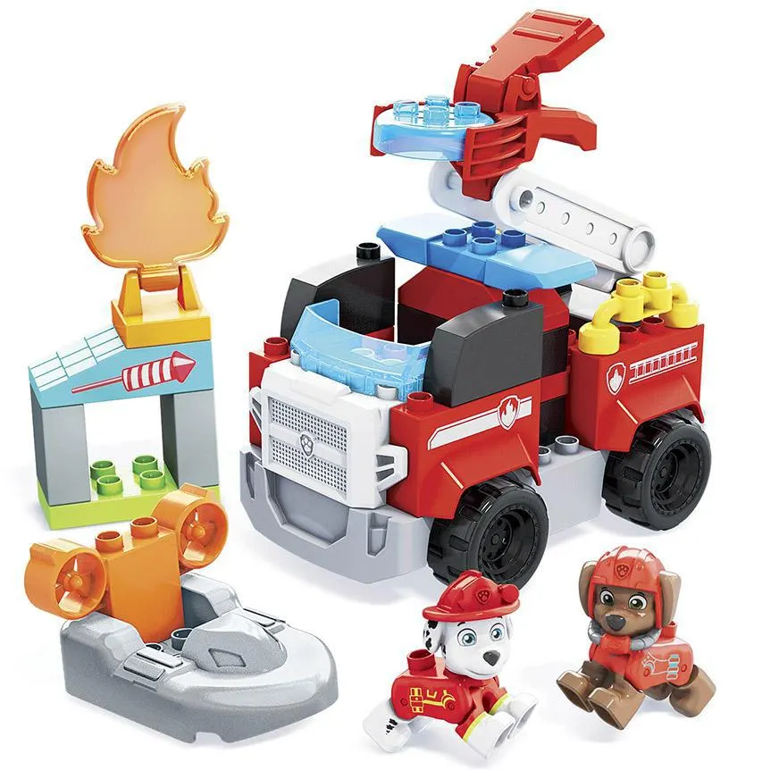 Mega Bloks Paw Patrol Camión De Bomberos De Marshall
