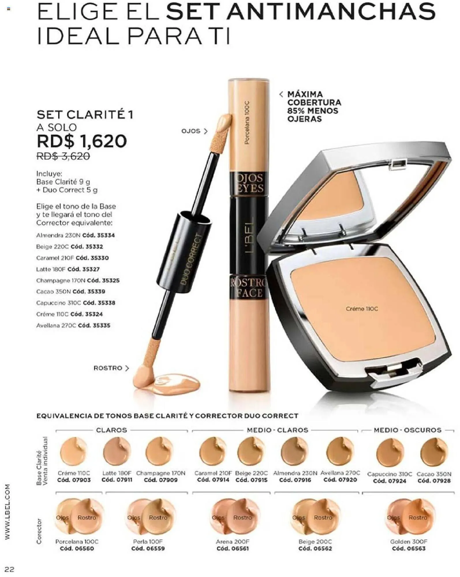 Catalogo de Catálogo L'Bel 1 de enero al 27 de enero 2024 - Pag 22